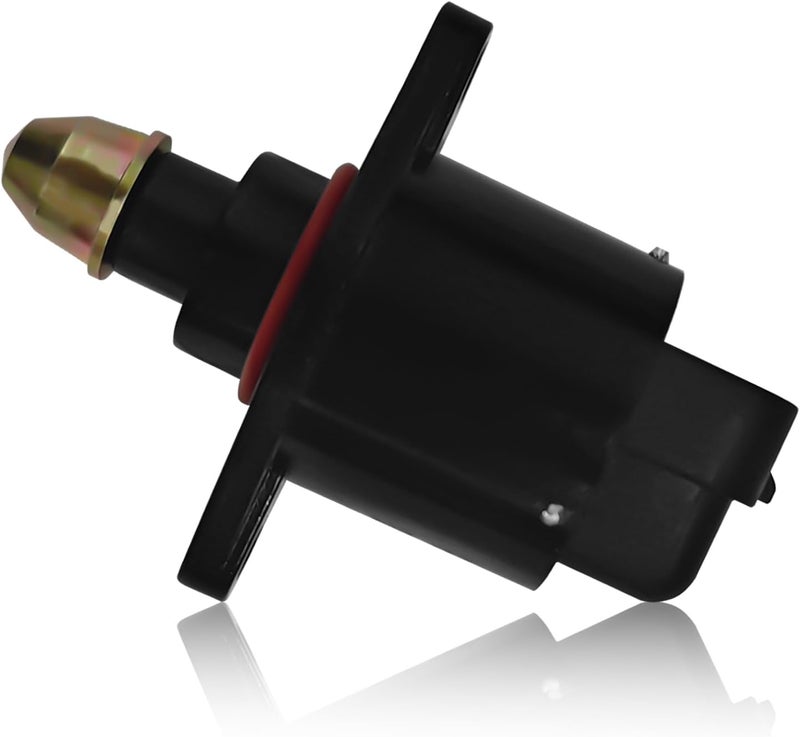Hirificing Idle Air Control Valve Idle Speed Control Valve, Engine IAC Valve OEM #90380 10526 Throttle Stepper Motor for Stable Car Engine Operation for King Kong Idle Motor Idle Speed (Black) - Image 1